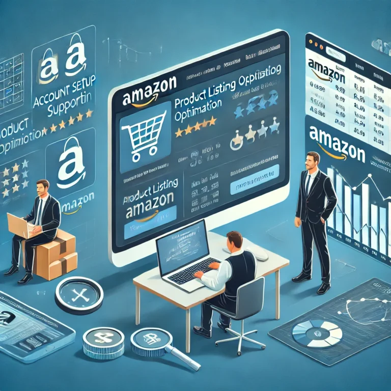 Amazon product listing optimisation by account management services